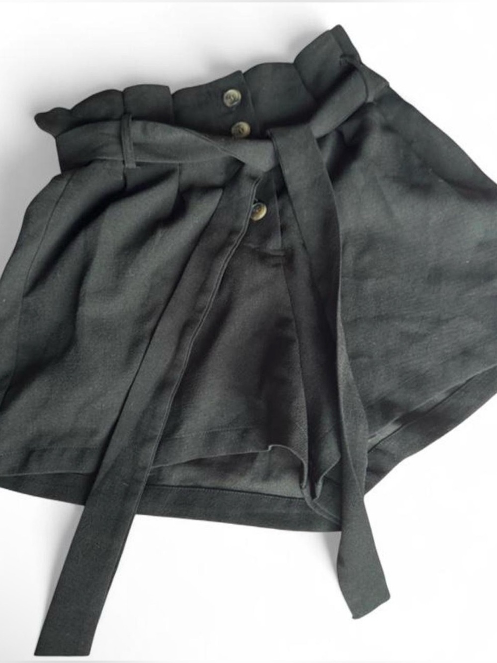 Forever 21 Black shorts with Tie